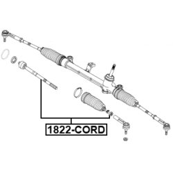 Biellette de direction intérieure FEBEST 1822-CORD pour FORD, VAUXHALL OE 2180383 FEBEST