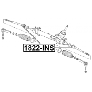 Barre d'accouplement de direction FEBEST 1822-INS pour VAUXHALL et plus encore... FEBEST