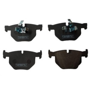 Kit de plaquettes de frein arrière FEBEST 1901-E60R pour BMW Série 5 et Série 6