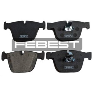 Kit de plaquettes de frein arrière FEBEST 1901-E70R pour BMW 34110301476 FEBEST