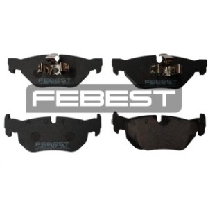 Kit de plaquettes de frein arrière FEBEST 1901-E91R pour BMW Série 3, Série 1, X1 FEBEST