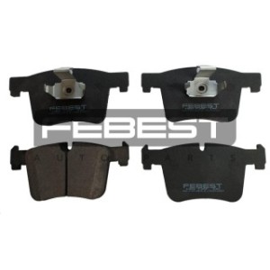 Kit de plaquettes de frein avant FEBEST 1901-F25F pour BMW 34106799801 FEBEST