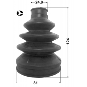 Kit de soufflet de joint homocinétique intérieur FEBEST 1915-E60T pour BMW, MAZDA 31607544433 FEBEST