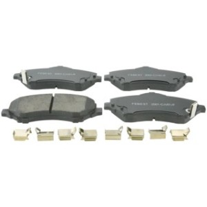 Kit de plaquettes de frein avant FEBEST 2001-CARVF pour JEEP, DODGE, CHRYSLER, FIAT