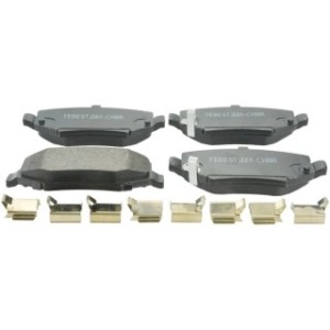 Kit de plaquettes de frein arrière FEBEST 2001-CHIIIR pour JEEP, DODGE 68003776AA