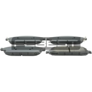 Kit de plaquettes de frein avant FEBEST 2001-COMF pour JEEP 05080868AA FEBEST