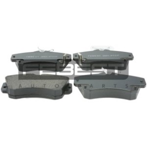 Kit de plaquettes de frein avant FEBEST 2001-PTCF pour CHRYSLER, DODGE 05017843AA FEBEST