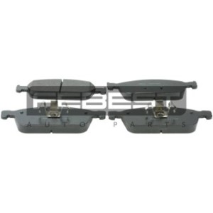 Kit de plaquettes de frein avant FEBEST 2101-CBSF pour FORD 1775091 FEBEST