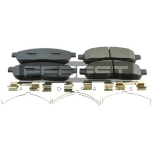 Kit de plaquettes de frein avant FEBEST 2101-F150F pour FORD, LINCOLN F-150, MARK FEBEST