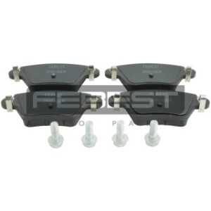 Kit de plaquettes de frein arrière FEBEST 2101-GER pour RENAULT, FORD, JAGUAR 1121895 FEBEST