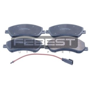 Kit de plaquettes de frein avant FEBEST 2101-TT9F pour FORD, VW AMAROK, TRANSIT FEBEST