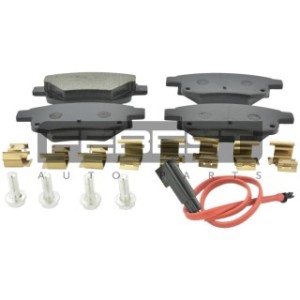 Kit de plaquettes de frein arrière FEBEST 2101-TT9R pour FORD TRANSIT FEBEST