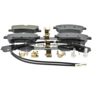 Kit de plaquettes de frein arrière FEBEST 2101-TTFR pour FORD TRANSIT, TOURNEO FEBEST