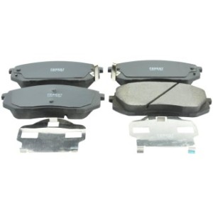Kit de plaquettes de frein avant FEBEST 2201-FQF pour KIA, HYUNDAI 58101-0ZA00