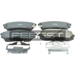 Kit de plaquettes de frein avant FEBEST 2201-FQF pour KIA, HYUNDAI 58101-0ZA00 FEBEST