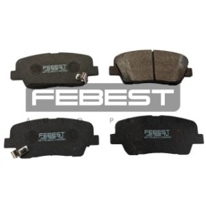 Kit de plaquettes de frein arrière FEBEST 2201-MOHR pour HYUNDAI, KIA 58302-0WA00 FEBEST