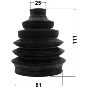 Kit de soufflet de joint homocinétique extérieur FEBEST 2217P-SPOR pour KIA et plus encore... FEBEST