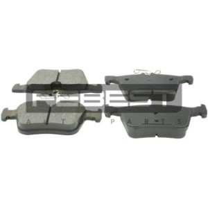 Kit de plaquettes de frein arrière FEBEST 2301-5G1R pour VW, AUDI 3Q0698451 FEBEST