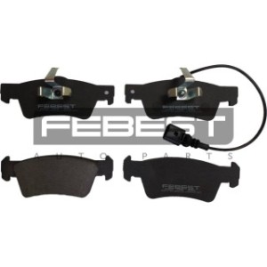 Kit de plaquettes de frein arrière FEBEST 2301-7HR pour VW 7H8698451 FEBEST