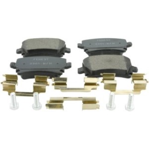 Kit de plaquettes de frein arrière FEBEST 2301-B7R pour AUDI, VW, SKODA, SEAT