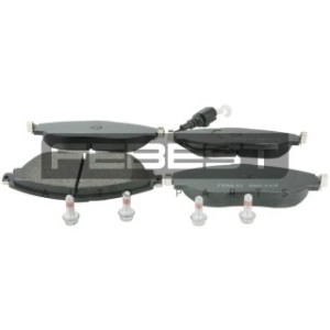 Kit de plaquettes de frein avant FEBEST 2301-CCF pour VW, AUDI, SKODA 3C0698151E FEBEST