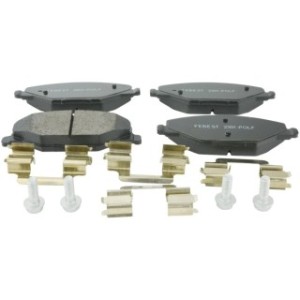 Kit de plaquettes de frein avant FEBEST 2301-POLF pour SKODA, VW 6RU698151