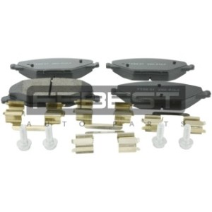 Kit de plaquettes de frein avant FEBEST 2301-POLF pour SKODA, VW 6RU698151 FEBEST