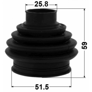 Kit de joint homocinétique extérieur arrière FEBEST 2315P-CCR pour VW, AUDI, SKODA, SEAT FEBEST