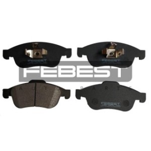 Kit de plaquettes de frein avant FEBEST 2401-CAPTF pour RENAULT, DACIA, NISSAN 41060-00Q1L FEBEST
