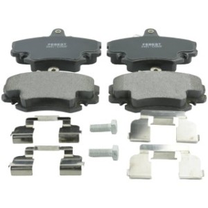 Kit de plaquettes de frein avant FEBEST 2401-LOGF pour RENAULT, PEUGEOT, DACIA 410602192R