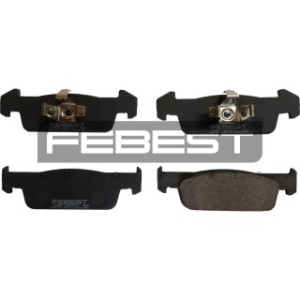 Kit de plaquettes de frein avant FEBEST 2401-LOGIIF pour RENAULT, DACIA FEBEST