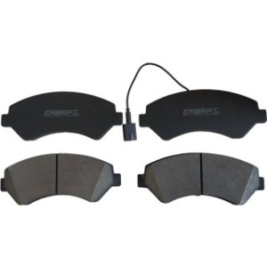 Kit de plaquettes de frein avant FEBEST 2501-BOXIIIF pour PEUGEOT, CITROËN, FIAT 71770042