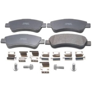 Kit de plaquettes de frein arrière FEBEST 2501-BOXR pour PEUGEOT, CITROËN, FIAT 71772817