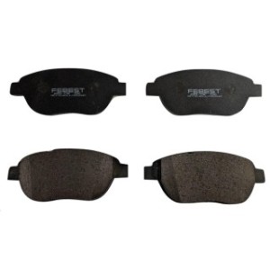 Kit de plaquettes de frein avant FEBEST 2501-C4F pour PEUGEOT, CITROËN, VAUXHALL 1605227
