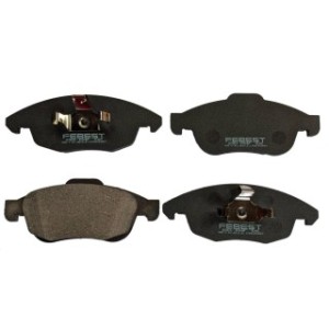 Kit de plaquettes de frein avant FEBEST 2501-DS4F pour CITROËN, PEUGEOT GDB1690