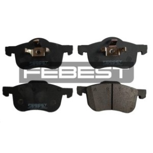 Kit de plaquettes de frein avant FEBEST 2701-S60F pour VOLVO 272401 FEBEST