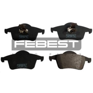 Kit de plaquettes de frein arrière FEBEST 2701-S60R pour VOLVO 2713342 FEBEST