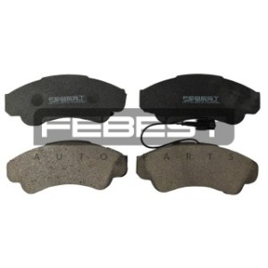 Kit de plaquettes de frein avant FEBEST 2801-DUCIIF pour PEUGEOT BOXER FEBEST