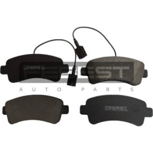 Kit de plaquettes de frein arrière FEBEST 2801-DUCIIIR OE 77367094 FEBEST