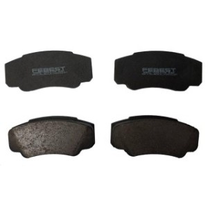 Kit de plaquettes de frein arrière FEBEST 2801-DUCIIR pour PEUGEOT, CITROËN BOXER, RELAY