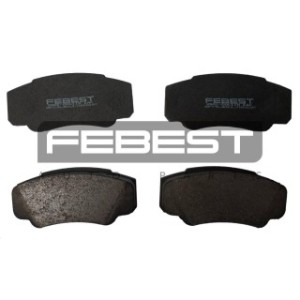 Kit de plaquettes de frein arrière FEBEST 2801-DUCIIR pour PEUGEOT, CITROËN BOXER, RELAY FEBEST