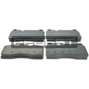 Kit de plaquettes de frein avant FEBEST 2901-RRIIIF pour VAUXHALL et plus encore... FEBEST