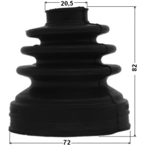 Kit de soufflet de joint homocinétique intérieur FEBEST 2915-FLIIRT pour LAND ROVER FREELANDER FEBEST