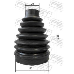 Soufflet d'arbre de transmission FEBEST 3215P-ESCIV pour CADILLAC, CHEVROLET, GMC FEBEST