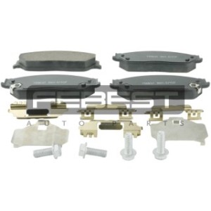 Kit de plaquettes de frein avant FEBEST 3501-EMGF pour TOYOTA CAMRY, AVALON FEBEST
