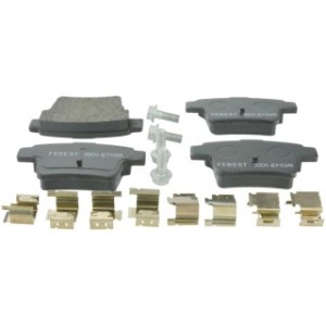 Kit de plaquettes de frein arrière FEBEST 3501-EMGR pour CITROËN, FORD, MERCURY 1356392