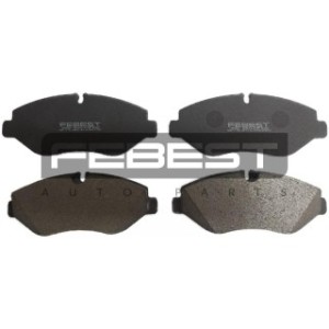 Kit de plaquettes de frein avant FEBEST 3801-DAILIVF pour IVECO DAILY FEBEST