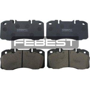 Kit de plaquettes de frein avant FEBEST 3801-DAILVF pour IVECO FEBEST