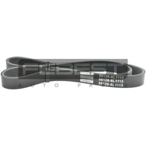 Courroie Poly-V FEBEST 6 nervures 88128-6L1113 pour PEUGEOT et plus encore... FEBEST