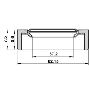 Joint d'huile d'arbre de transmission FEBEST 95BDY-39620608X pour MAZDA G003-25-744 FEBEST